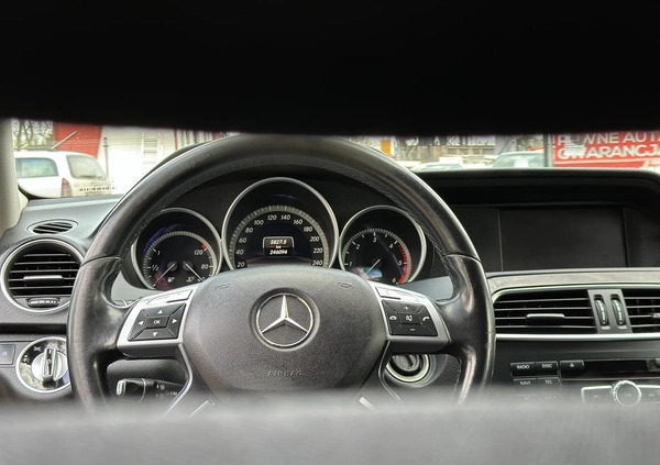 Mercedes-Benz Klasa C cena 39700 przebieg: 240000, rok produkcji 2013 z Chocz małe 497